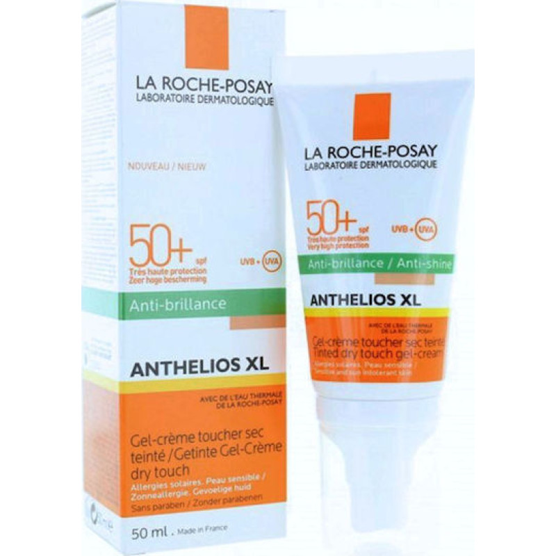 LRP ANTHELIOS XL TINTED DRY TOUCH GEL-CREAM ANTI-SHINE SPF50 50ML